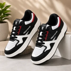 Men's Black White Sneakers